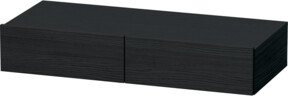 Duravit Schubkastenablage DuraStyle Schwarz mit Konsole für 2 Schubladen, Breite: 100 cm, Tiefe: 44 cm - Bild 1