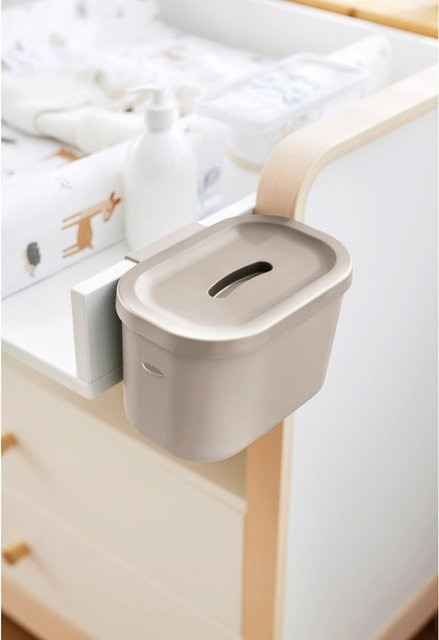 Rotho Babydesign Wickeltisch-Organizer KAYO in Braun mit 3,2 l Fassungsvermögen - Bild 1