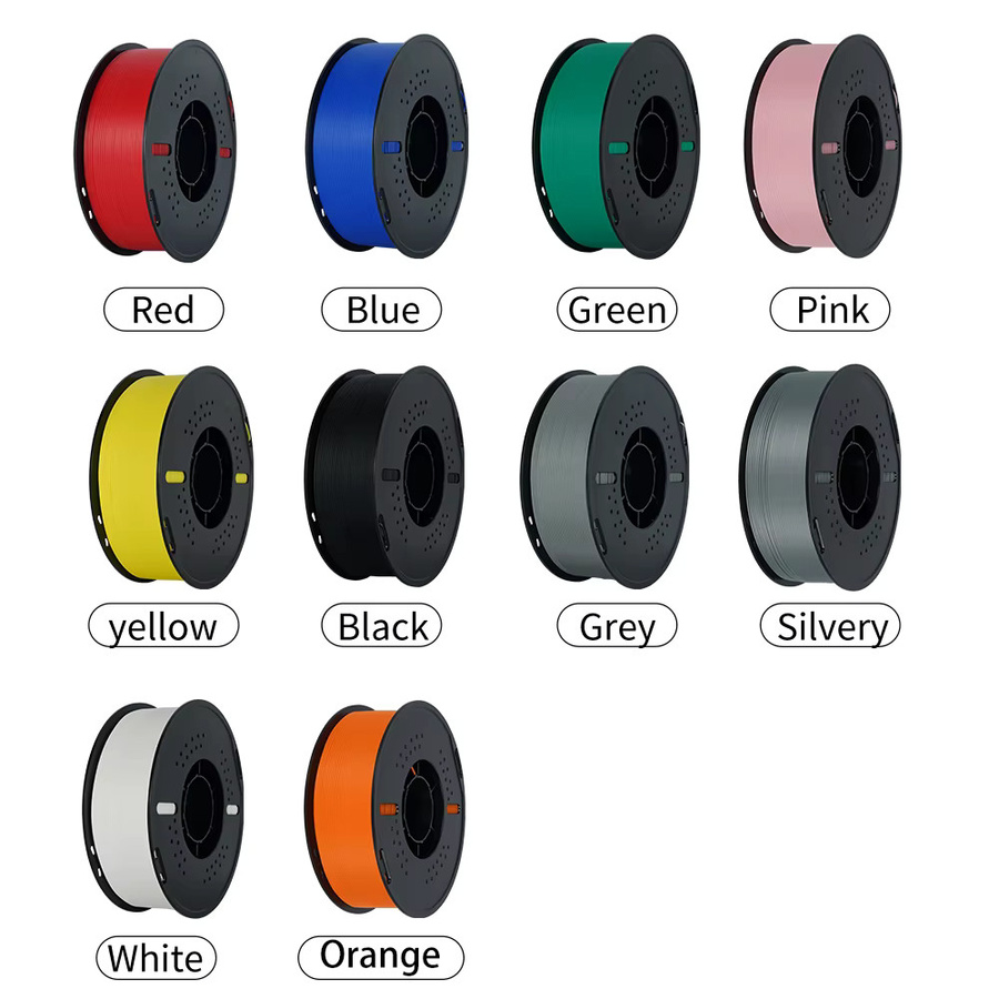 KINGROON ABS-Filament 1,75 mm für FDM-3D-Drucker in Blau und Mehrfarbig - Bild 4