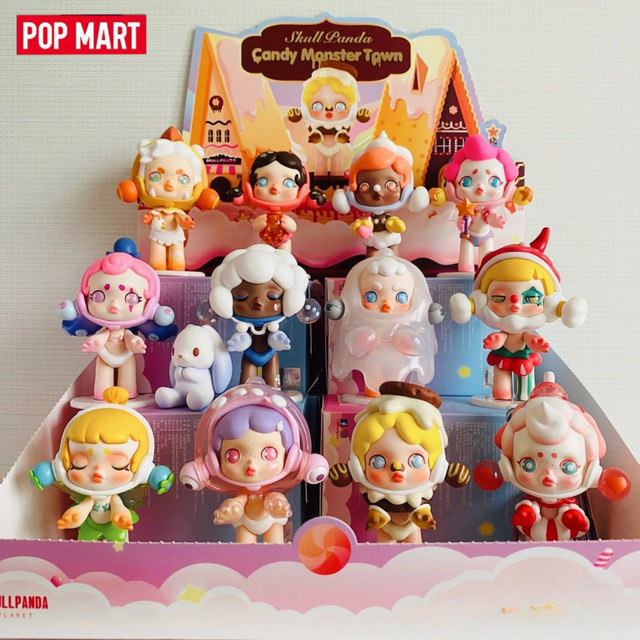 POPMART Skullpanda Candy Monster Town, Sammlerfiguren, Bunt - Bild 1