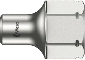 Wera Zyklop-Steckschlüsseleinsatz 8790 FA mit 1/4-Zoll und Sechskant Hex 11-Antrieb, 4 mm, Silber - Bild 1