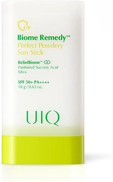 UIQ Biome Remedy Perfect Puderiger Sonnenstift LSF 50+, 18g - Bild 1