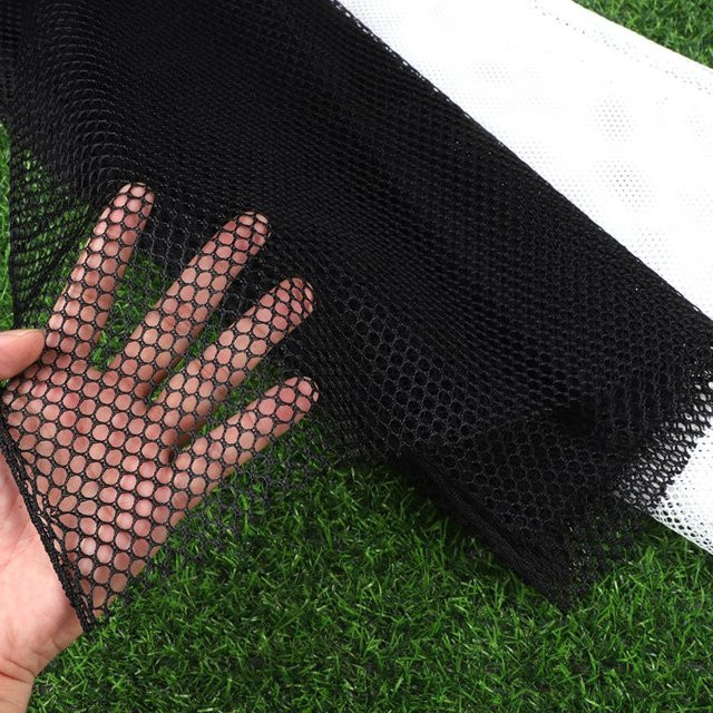 Tewango Nylon-Aquakultur-Netz mit sechseckigen Maschenlöchern in Schwarz und Weiß - Bild 1