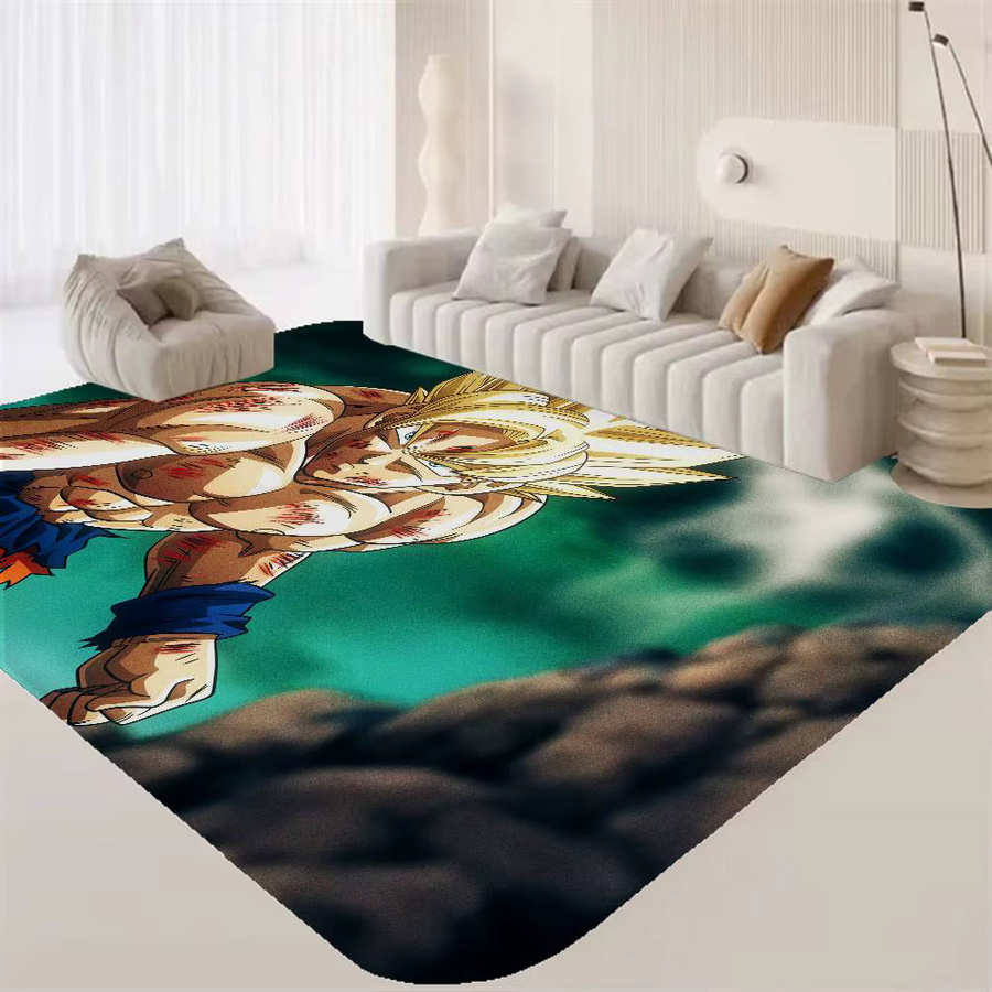 Japanische Manga Dragon Ball Fußmatte im nordischen Stil für Wohnzimmer und Schlafzimmer mit Anti-Rutsch-Funktion - Bild 2