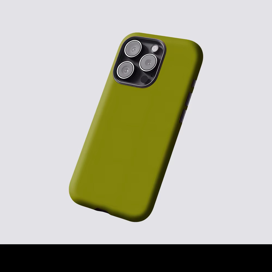 Potdemiel Magnetische Handyhülle für iPhone 17 16 15 14 13 Pro Max Plus in Olivgrün - Bild 2