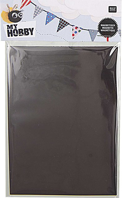 Rico Design Magnetfolie in Schwarz, B: 10,5 cm, H: 14,8 cm - Bild 1