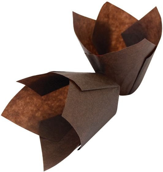 Schneider Muffinformen braun, 1000 Stück, Durchmesser: 5 cm, Höhe: 9,5 cm - Bild 1