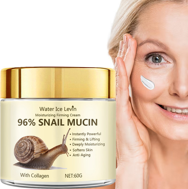 Water Ice Levin 96 % Snail Mucin Creme mit Kollagen, Unisex - Bild 1