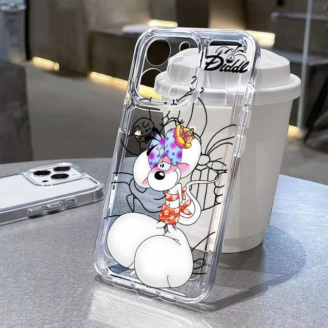 Cartoon Diddls Handyhülle für Samsung Galaxy A-Serie in Weiß - Bild 1