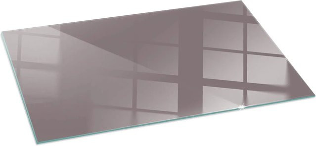 Tulup Glasplatte für Kamin und Kaminofen in Rosa, B: 140 cm, T: 70 cm - Bild 1