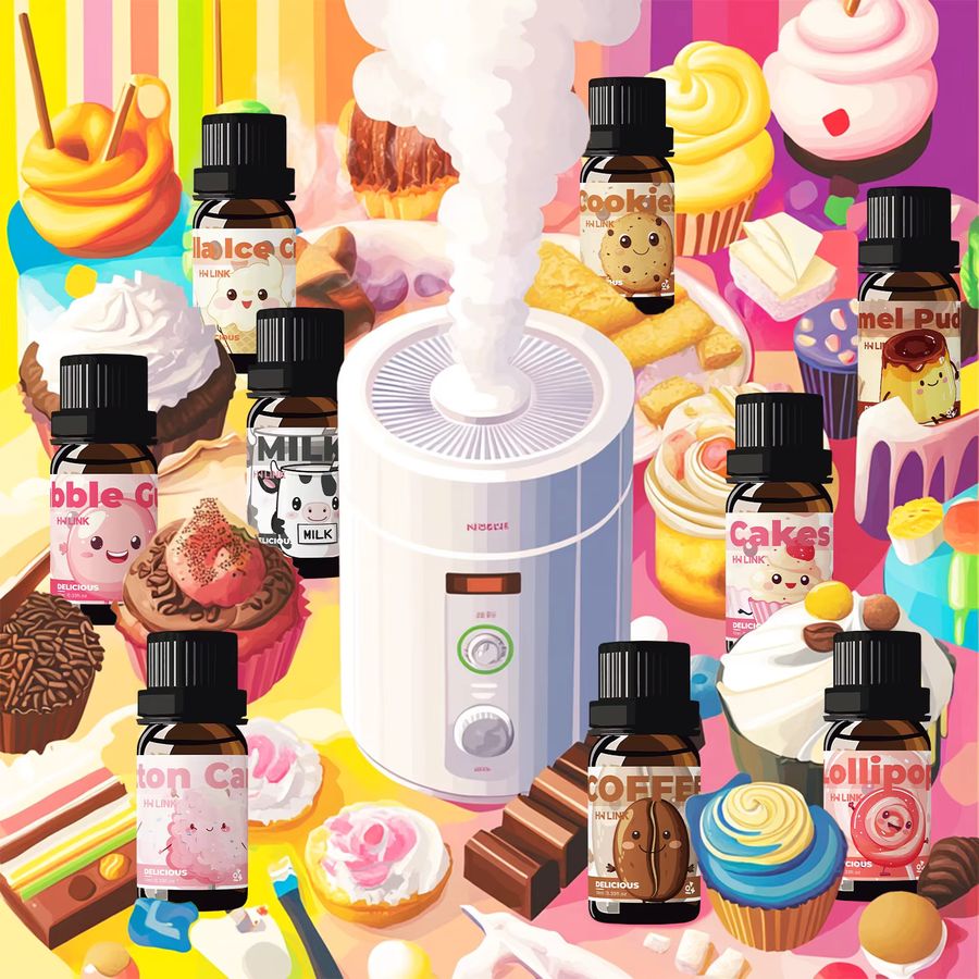 HWLINK Ätherisches Öl Kuchen 10 ml in Braunglas für Aromatherapie und DIY-Projekte - Bild 5