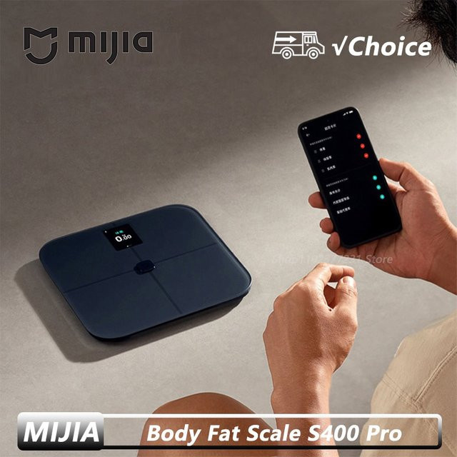 Mijia S400 Pro Smart Körperanalysewaage mit 3,5 Zoll TFT-Farbdisplay, Bluetooth 5.1 und App-Steuerung - Bild 1