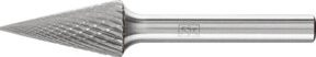 PFERD Hartmetall Frässtift Spitzkegel SKM universal mittel fein, Farbe Silber, Durchmesser: 12 mm, Länge: 25 mm, Schaft-Durchmesser: 6 mm - Bild 1