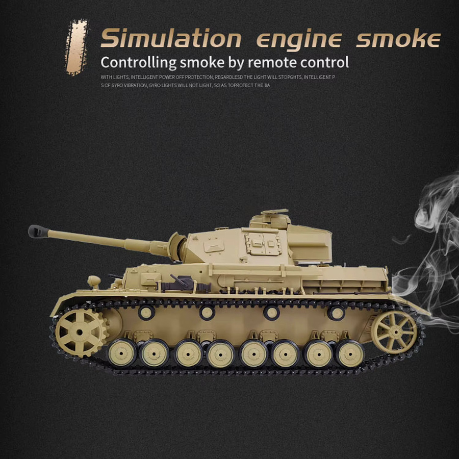 Henglong Panzer IV F2 RTR RC Panzermodell, 1:16 - Bild 2
