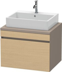 Duravit Waschtischunterschrank DuraStyle in Beige mit 1 Auszug, Breite: 70 cm, Tiefe: 54,8 cm, Höhe: 51,2 cm - Bild 1