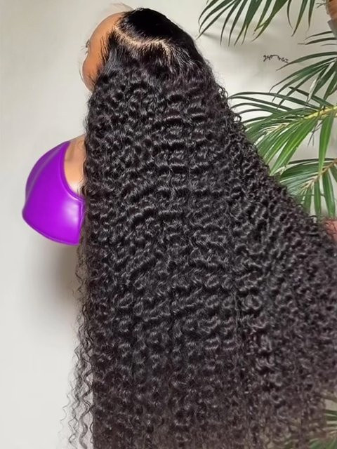 HJ WEAVE BEAUTY Deep Water Wave Echthaarperücke, Lockig, Unisex - Bild 1