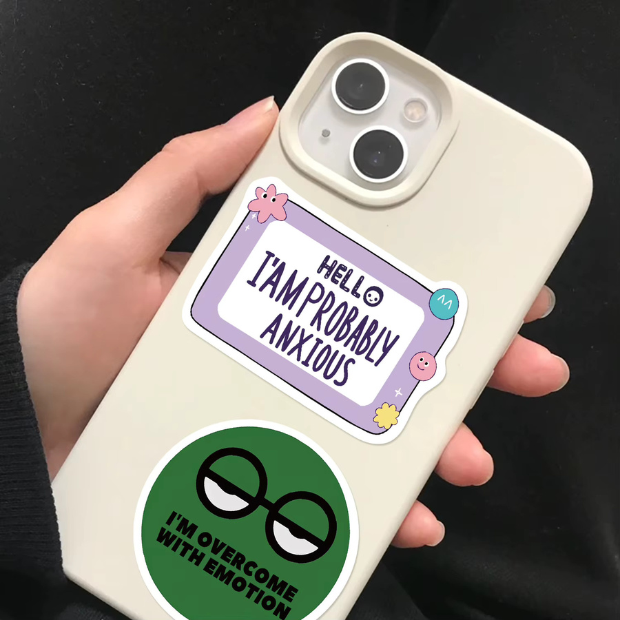 100 Stück lustige Meme Aufkleber in Multicolour für Scrapbooking, Telefon und Skateboard, wasserfeste DIY Deko-Aufkleber - Bild 2
