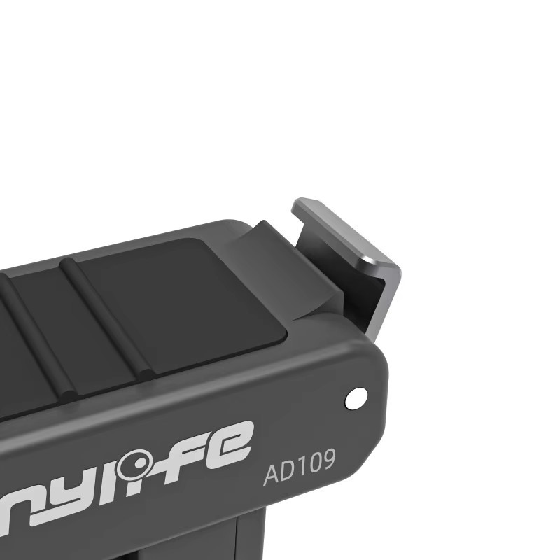 Magnetischer Schnellwechseladapter Basis 180 Grad Neigbare Halterung für DJI Osmo Action6 und Osmo Nano Sportkamera in Schwarz - Bild 3