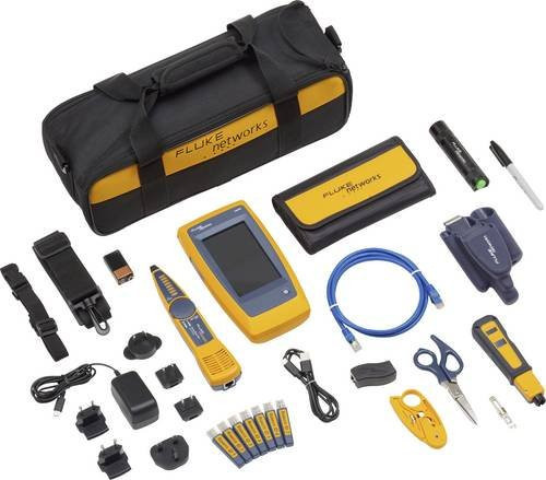 Fluke Networks LIQ-KIT-IS60 Industrial Ethernet-Tester für Netzwerk und Wi-Fi in Gelb - Bild 1