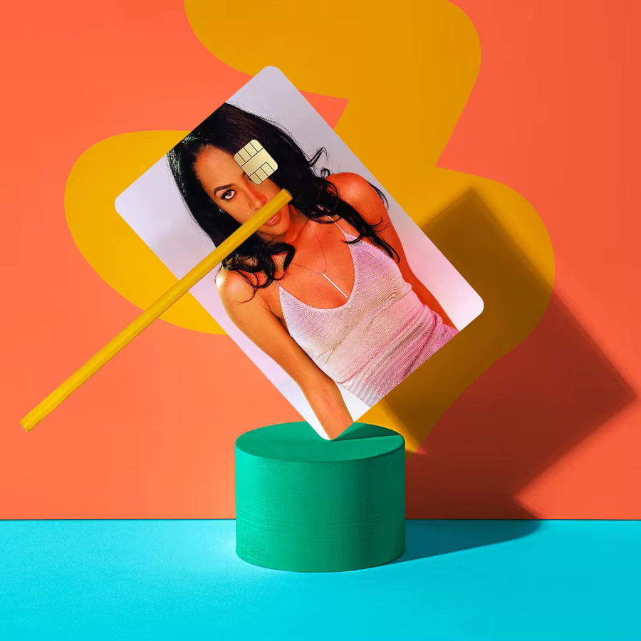 Bilibili Aaliyah Anime Cartoon Bär Aufkleber für Kreditkarten und Debitkarten in Multicolour - Bild 2