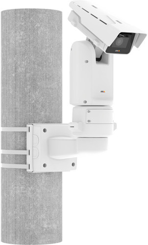 Axis Communications AXIS T94N01G Kamera Montagesatz für Pfostenmontage in Weiß - Bild 1