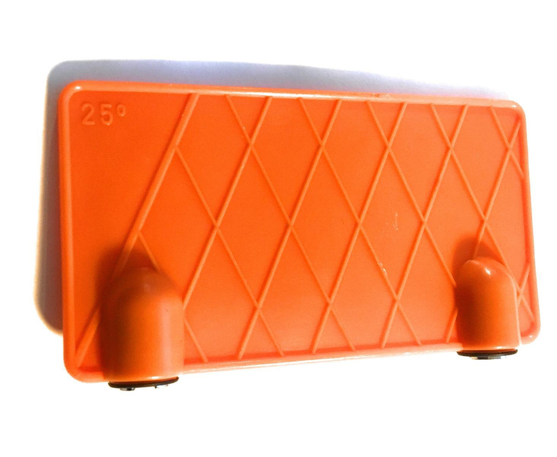 Stihl Schärfgitter Schärfhilfe mit Haftmagnet für 25° und 30° in Orange - Bild 1