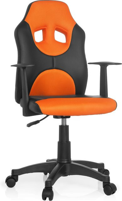 hjh OFFICE Kinderdrehstuhl KID GAME AL aus Kunstleder mit Armlehnen - Bild 1