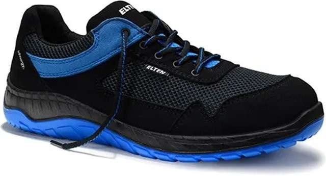 Elten Sicherheitshalbschuh Lonny Blue Low ESD S1 in Blau und Schwarz, Größe 41 - Bild 1