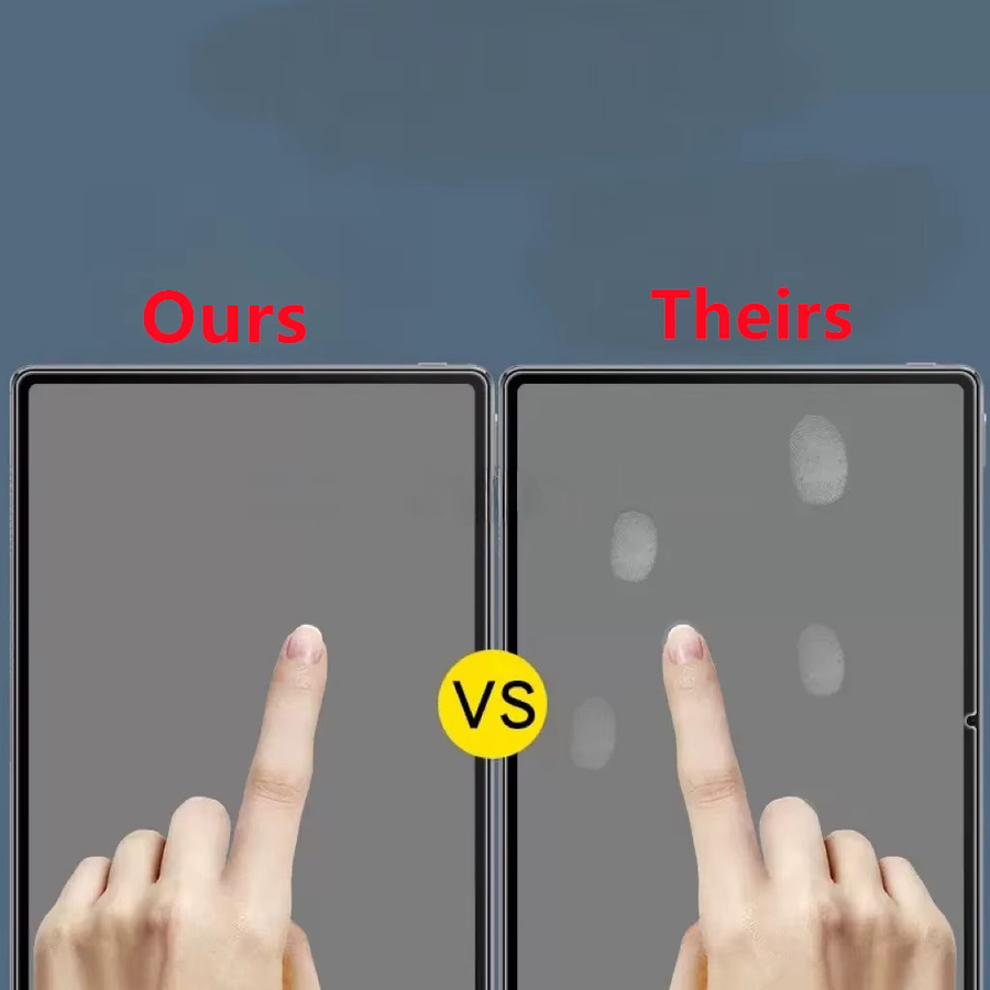 HD Gehärtete Glas Displayschutzfolie für Huawei Matepad Air 12 Zoll (2024/2025), Transparent, Anti-Fingerabdruck - Bild 5