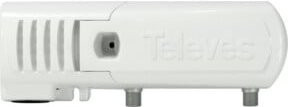 Televes KROK 25 RK 65 Kabel-TV Verstärker 25dB 88-1006MHz in Weiß - Bild 1
