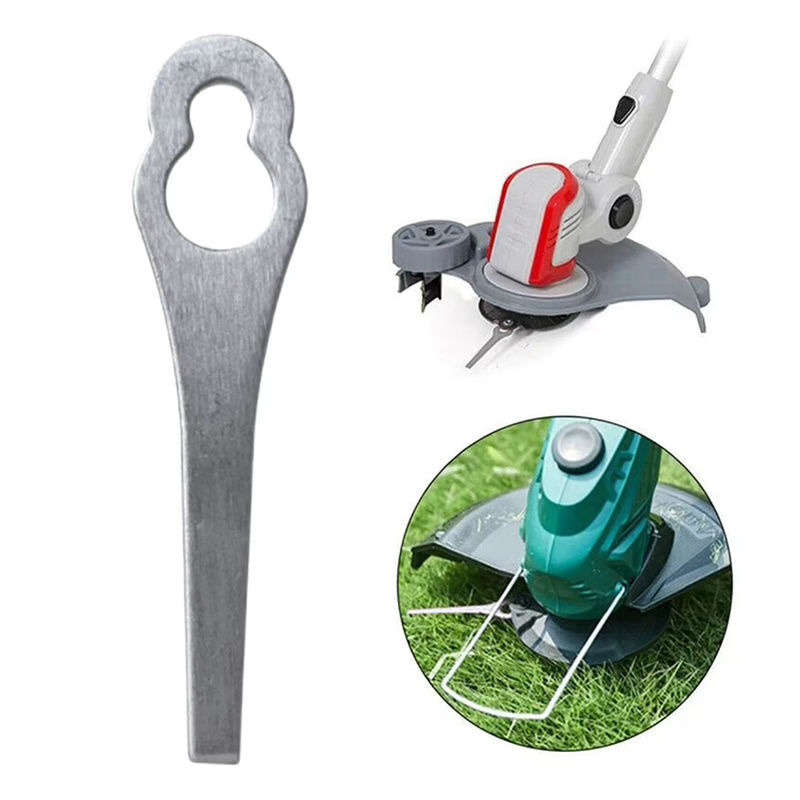 ANENG Ersatzklingen aus Metall für Rasentrimmer und Mähmaschinen, 30 Stück, Silber - Bild 4
