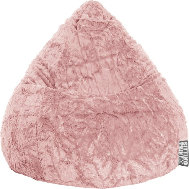 Sitting Point Sitzsack Fluffy 220 in Rose mit abnehmbarem Bezug und EPS-Perlenfüllung - Bild 1
