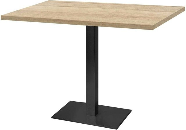 RestooTab Tisch Milan rechteckig in Eiche, Braun, B/T/H: 120 x 70 x 75 cm - Bild 1
