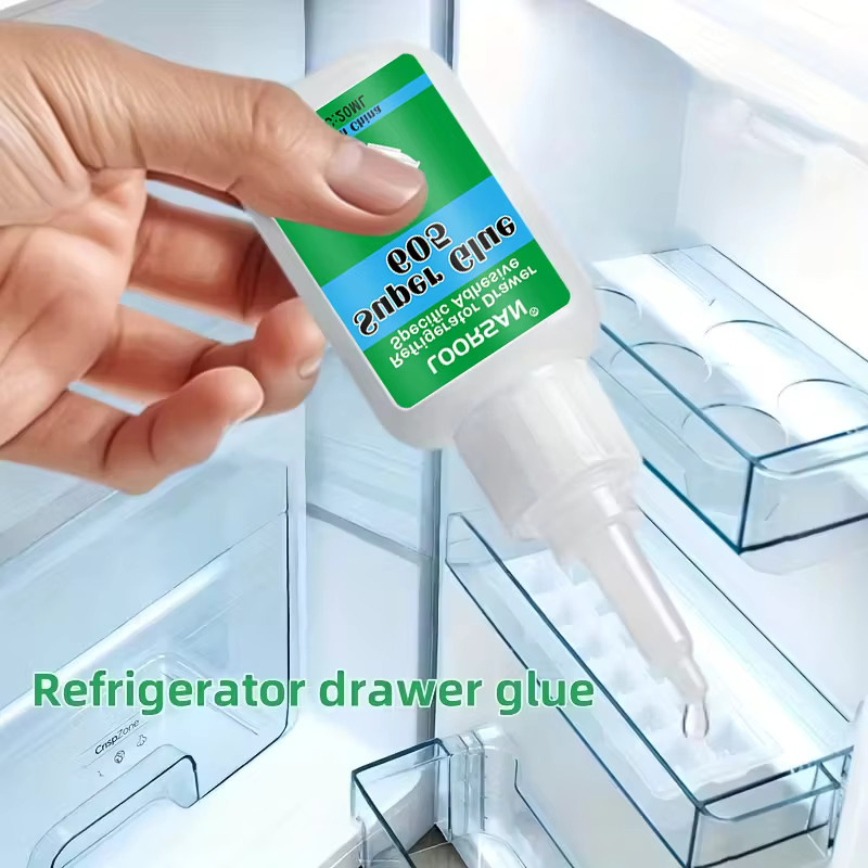 LOORSAN Superkleber 605 Reparaturkleber für Kühlschrank-Schubladen und Kunststoffteile, tieftemperaturbeständig - Bild 4