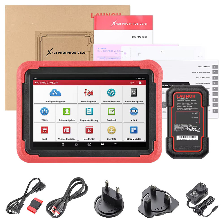LAUNCH X-431 PROS V 5.0 OBD2 Scanner Diagnosegerät für Automotive und PKW - Bild 3