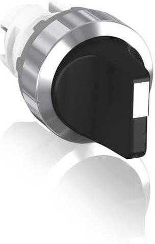ABB Wahlschalter M2SS3-30B in Chrom und Schwarz - Bild 1