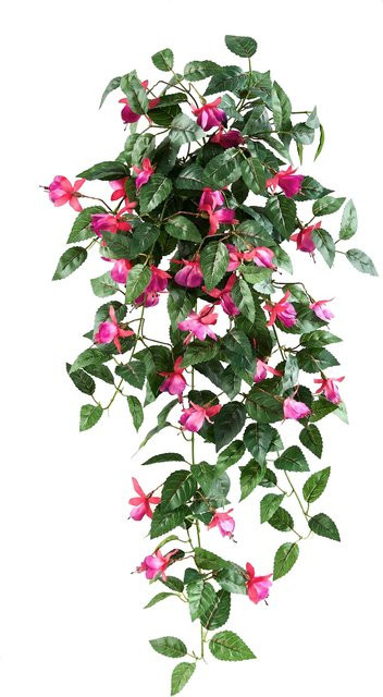 Künstliche Hänge-Fuchsie Ignatia von Aplanta, Höhe: 80 cm - Bild 1