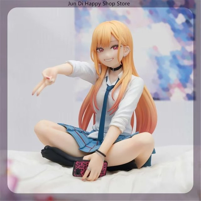 Bandai My Dress-Up Darling Kitagawa Marin Anime Figur, Sitzposition Modell Statue, Bunt / Mehrfarbig - Bild 1