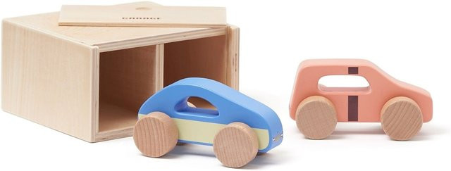 Kids Concept Garage mit zwei Autos, Fahrzeuge, ab 1 Jahr - Bild 1