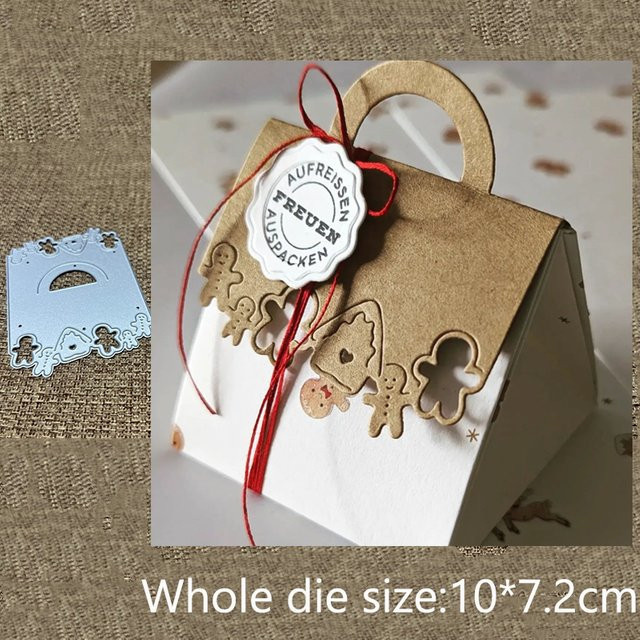Metall Schneideform für Bastelarbeiten und Papier zum Stanzen von Sammelalben und Karten in Silber - Bild 1