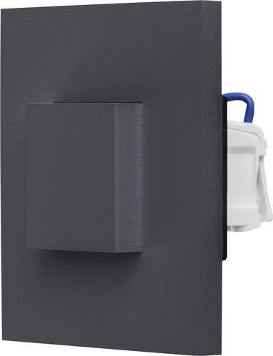 EVN LQ41840AD LED-Wandeinbauleuchte in Anthrazit mit 1.8 W Leistung - Bild 1
