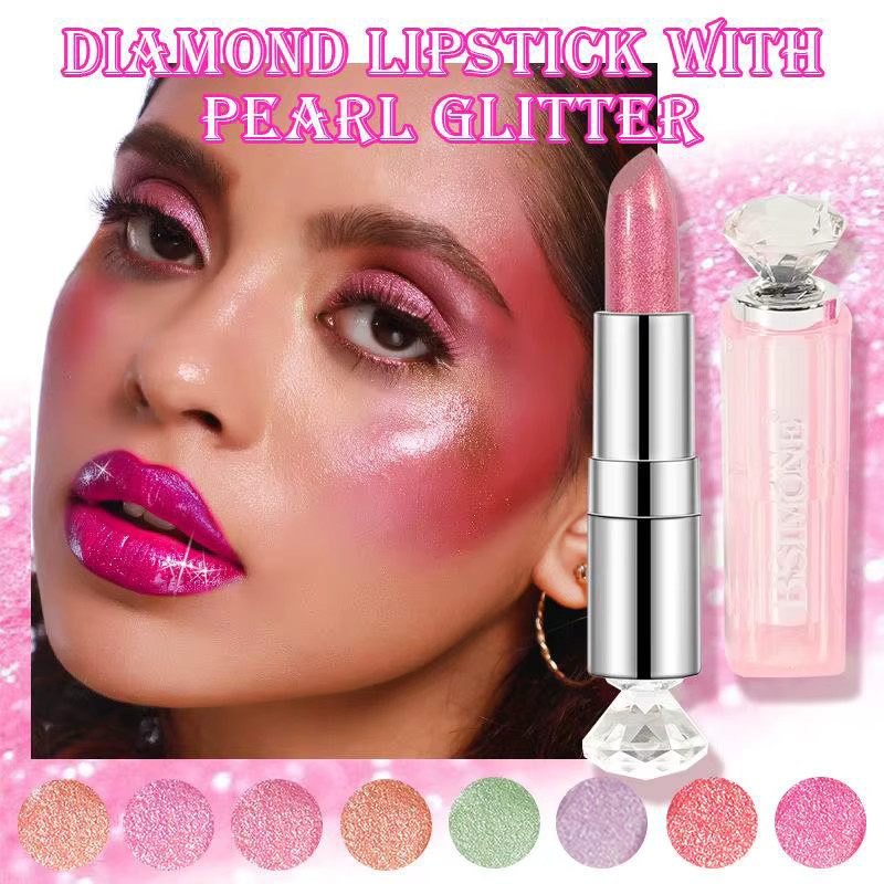 BSIMONE Lippenstift, Perlglanz-Schimmer-Lipgloss, Unisex - Bild 2