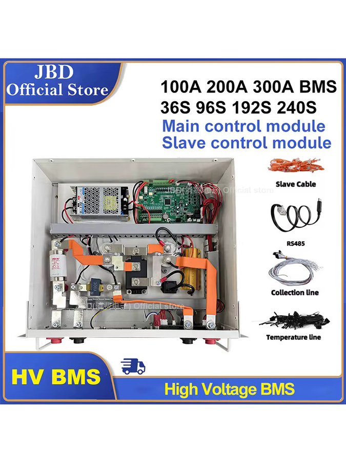JBD HV BMS DIY-Kit Hochspannungs-Batterie-Management-System für LiFePO4 Master und Slave 12S bis 168S - Bild 3