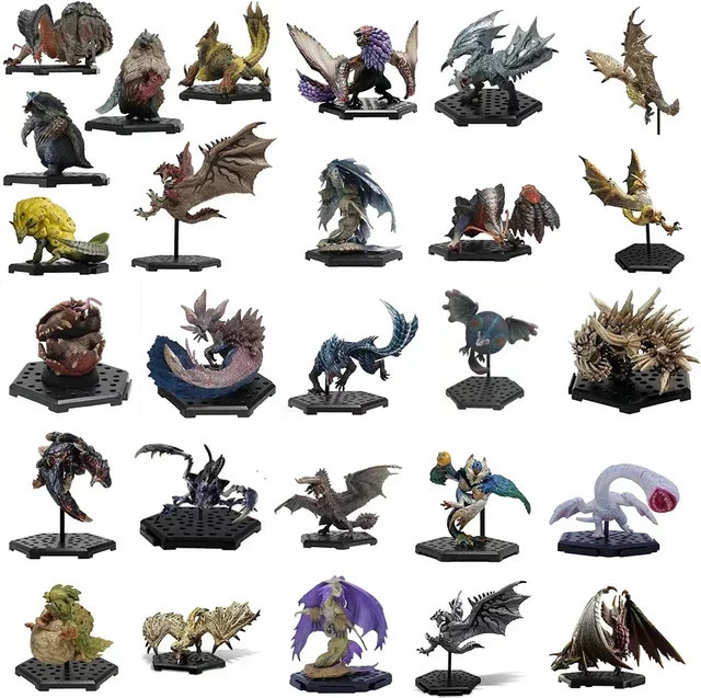 Bandai Monster Hunter, Basarios Nergigante Tigrex Action Figur, PVC Modelle - Bild 1