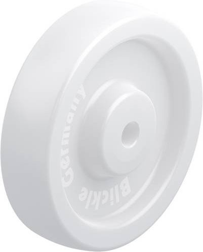 Blickle 6981 SPO 200/25G Kunststoff-Rad in Weiß mit einem Durchmesser von 200 mm und einer Tragfähigkeit von maximal 1500 kg - Bild 1