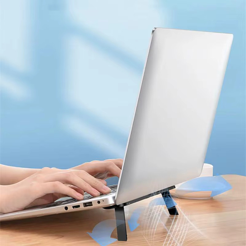 Mrgabwte Faltbarer Laptop Stand Universal Notebook Cooling Pad in Schwarz - Bild 2