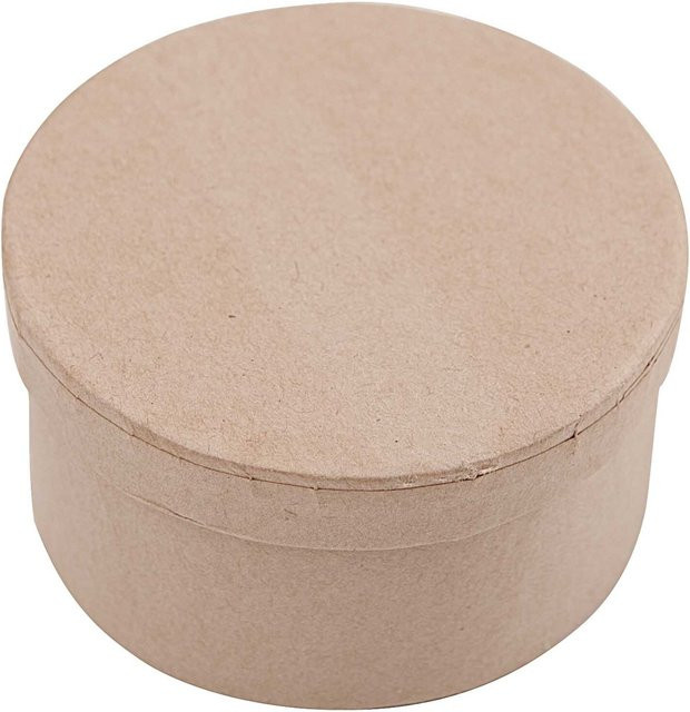 Rico Design Rundbox natur B: 15 cm, H: 7 cm - Bild 1