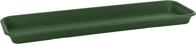 Florus Universal Pflanzkasten-Untersetzer aus Kunststoff in Grün, Breite: 60 cm - Bild 1