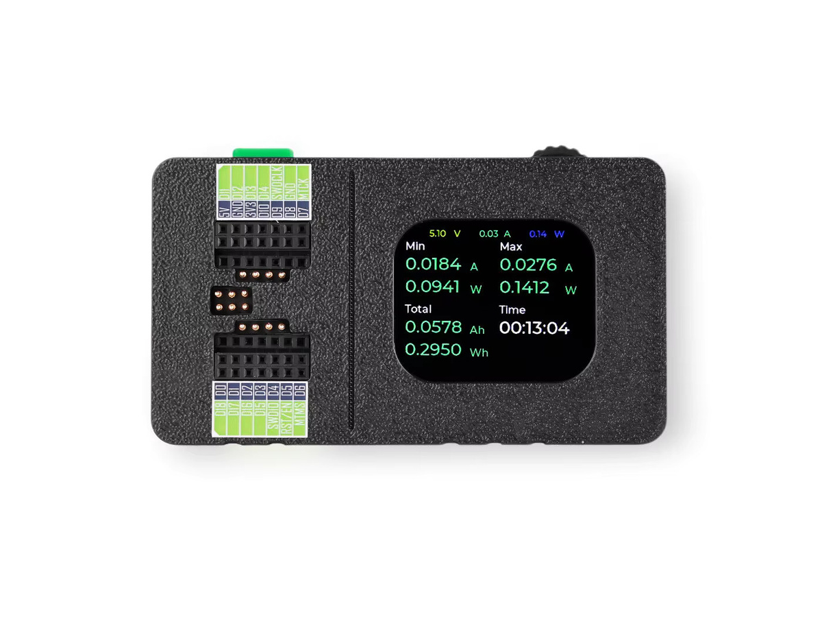 Seeed Studio XIAO Debug Mate Debugger Tool in Schwarz mit SWD-Schnittstelle, UART, Grove, OpenOCD und PyOCD Unterstützung sowie LCD - Bild 2