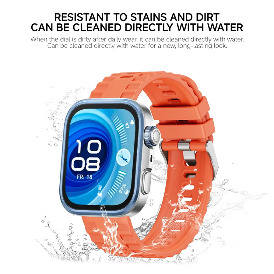 OAKCHARM Uhrenarmband Silikon, Huawei Fit 4Pro, Fit4, Fit3 - Bild 4
